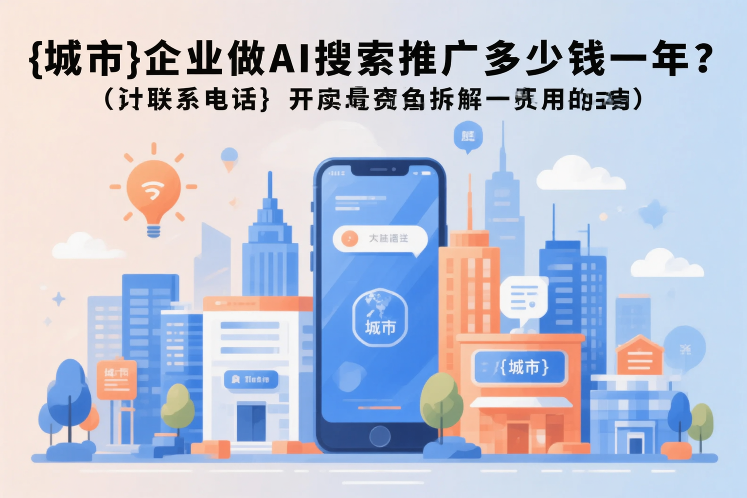 枣庄企业做AI搜索推广多少钱一年？真实费用拆解