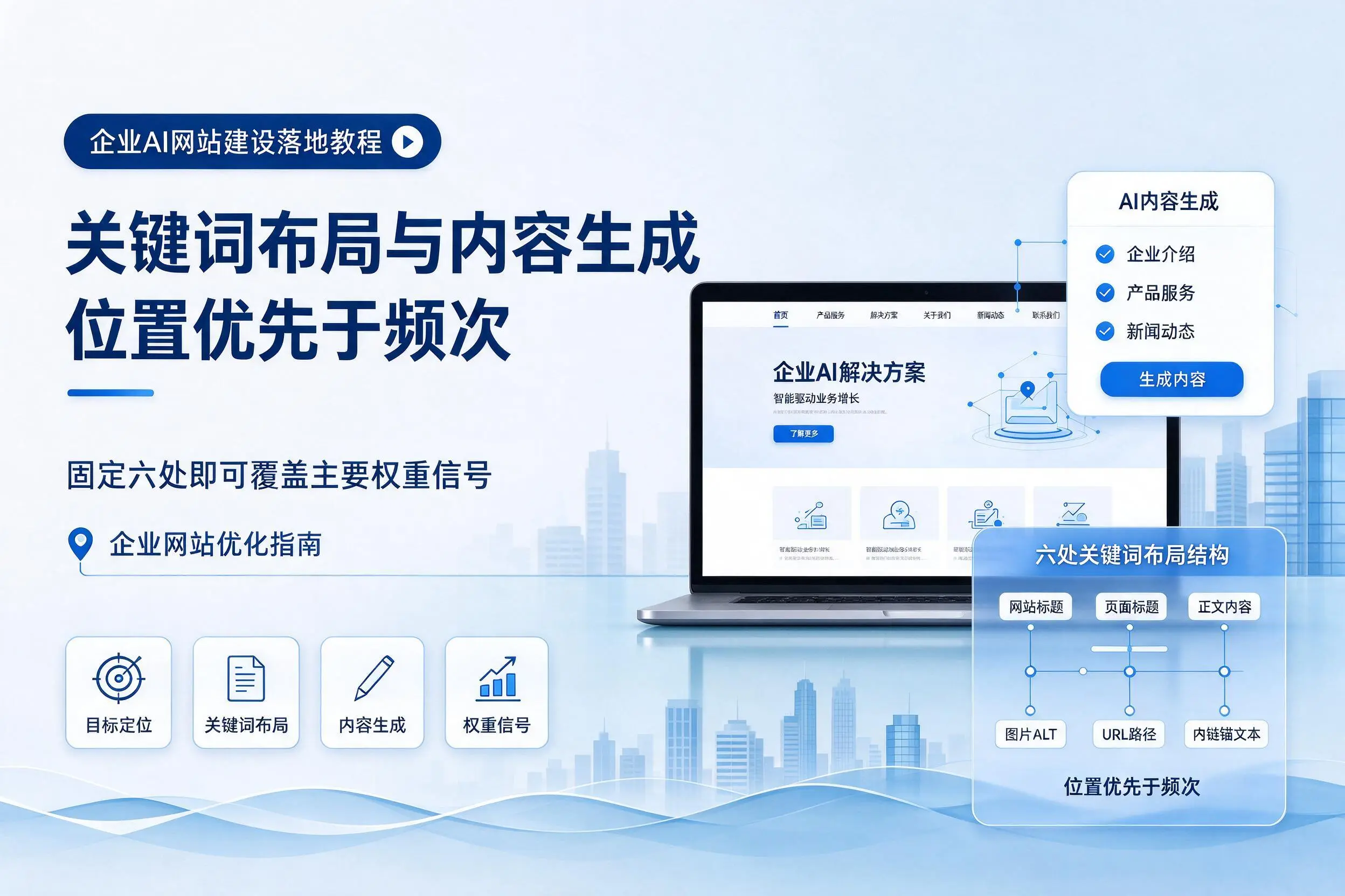 枣庄企业AI网站建设落地教程:关键词布局与内容生成